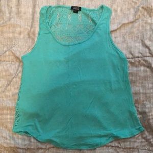 PacSun Nollie Teal tank top